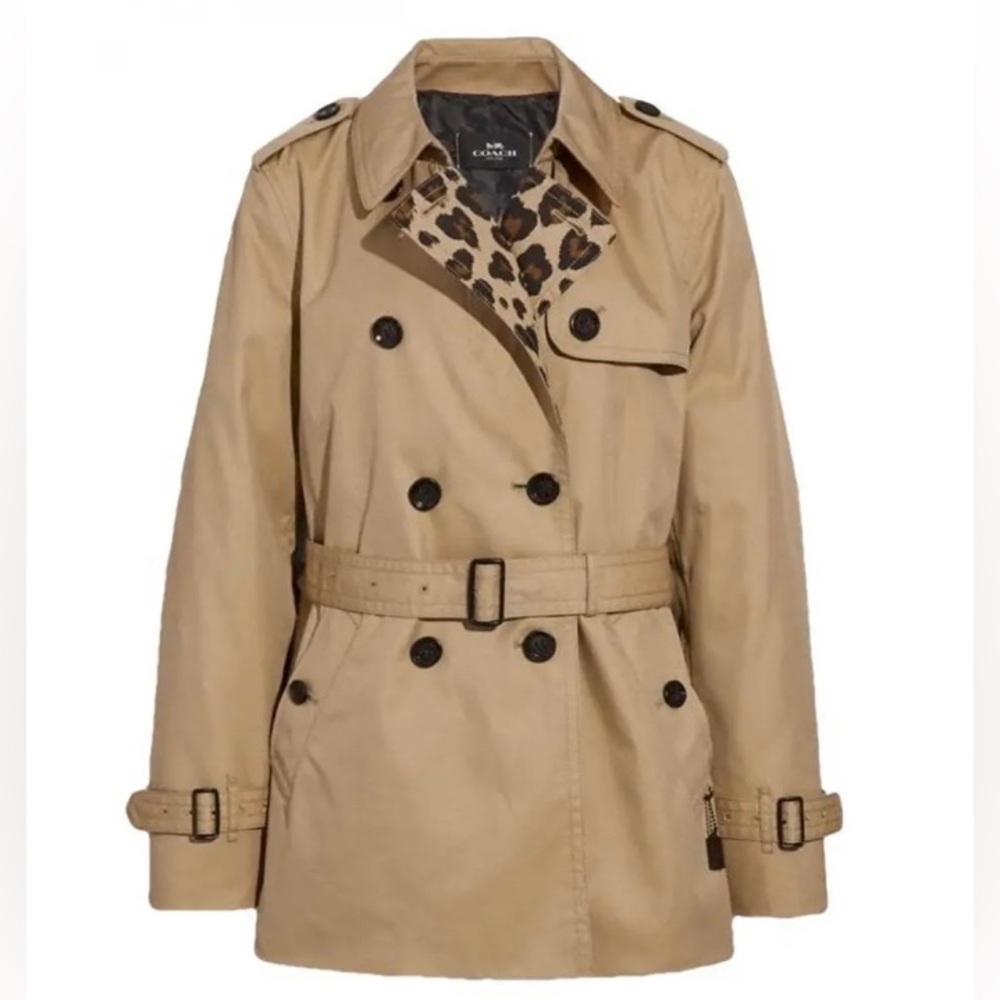 (SOLD) Coach Trench coat
